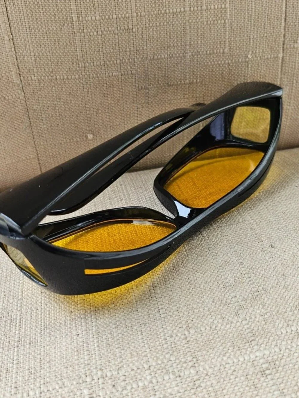 Night Vision Sunglasses Men Eyewear Safety Glasses Yellow Lenses Fashion